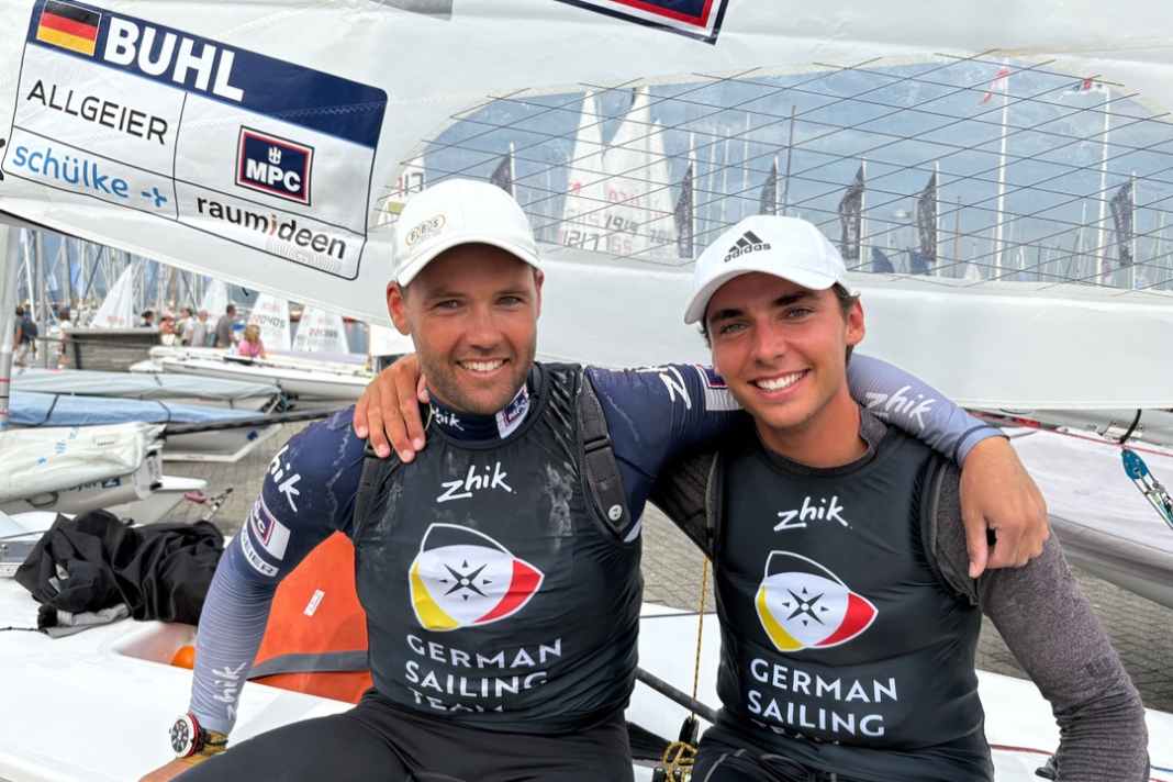 Marathon sailing on the fjord - national sailors move forward