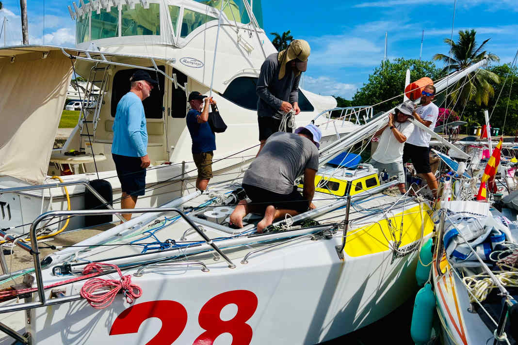 Rough start to the Mini Globe Race