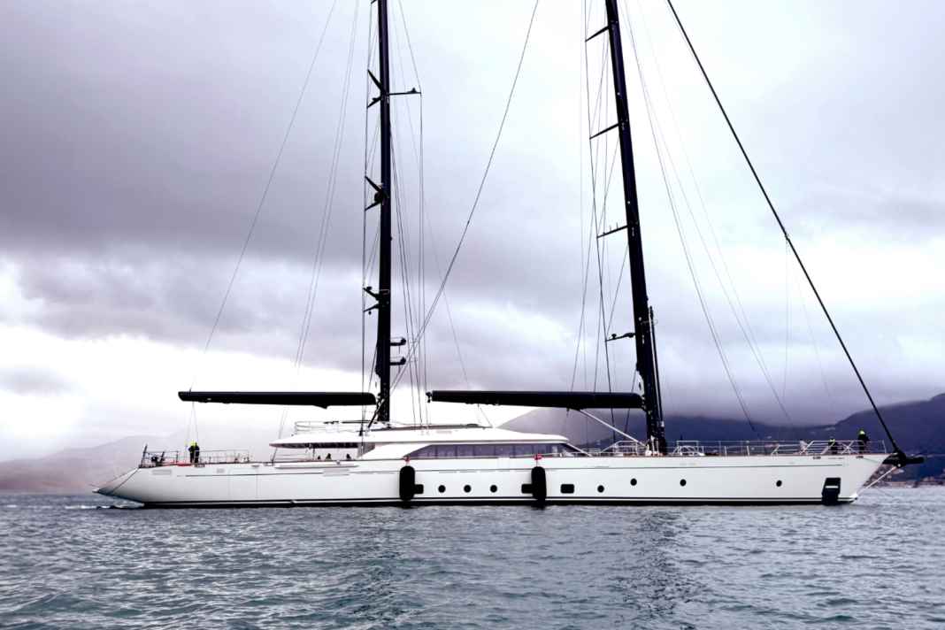 Otto anni dopo, il ketch di 60 metri di Perini Navi