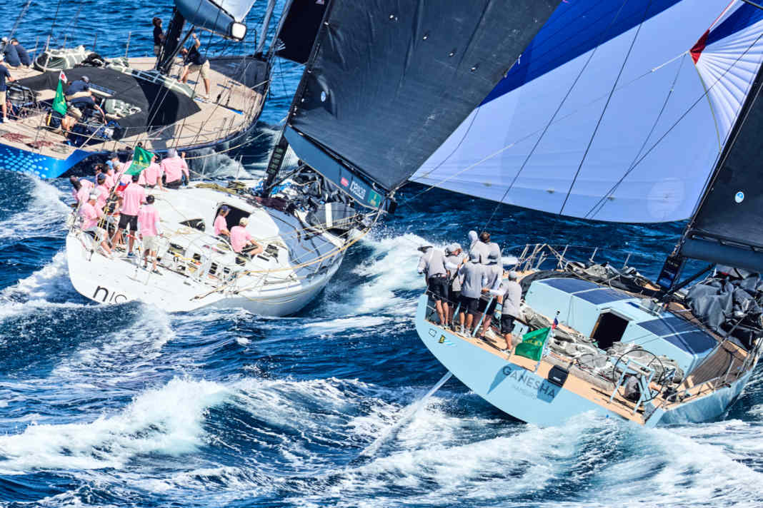 Mistral capers are followed by a furious finale off Sardinia