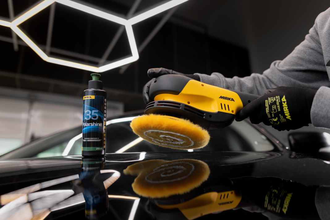 Mirka launches lightweight polisher with brushless motor