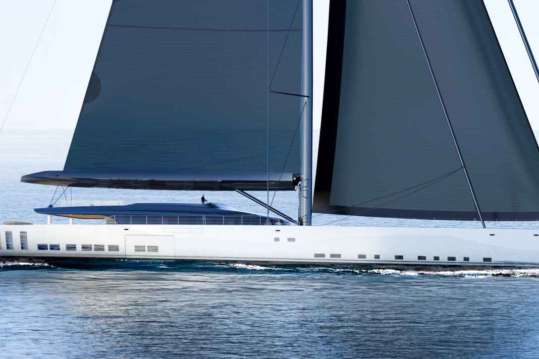 “Sky”, die höchste Slup der Welt