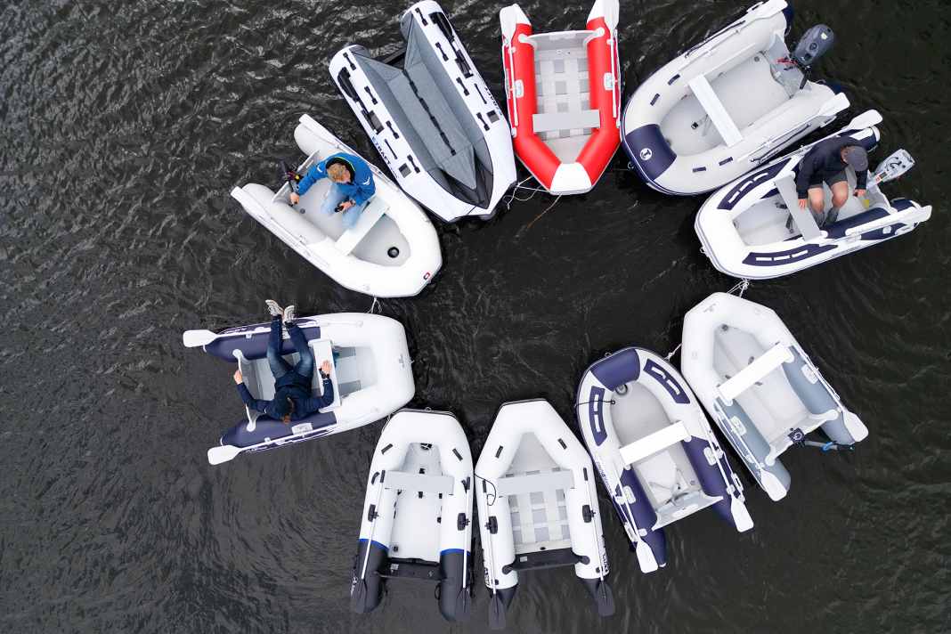 Die 10 Schlauchboote im Detail