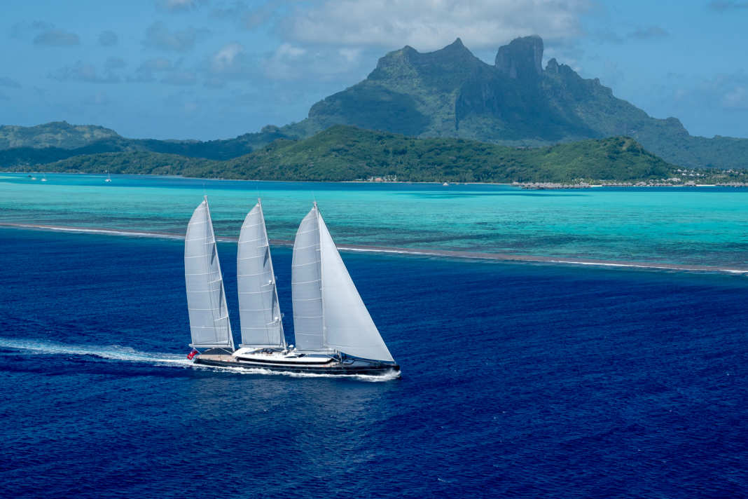 81-metre schooner "Sea Eagle II" on charter