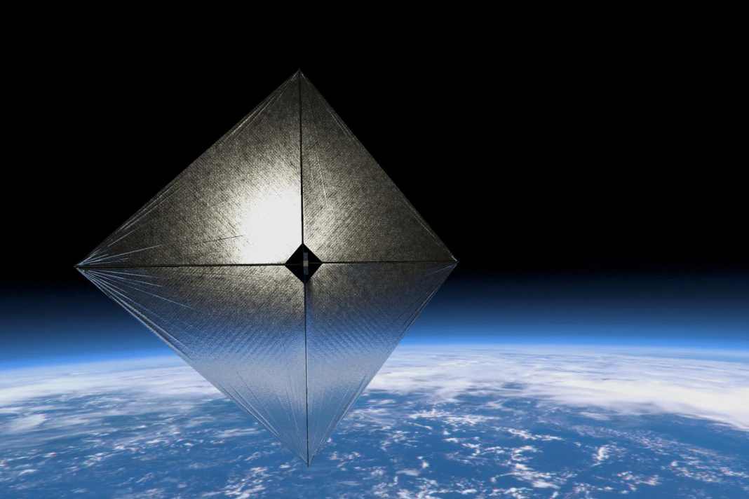 Under sail to the stars - NASA tests new solar sail as a propulsion system