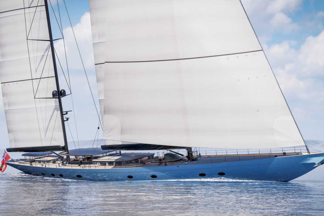 Segeldruck – wenn 69 Meter auf Diesel pfeifen