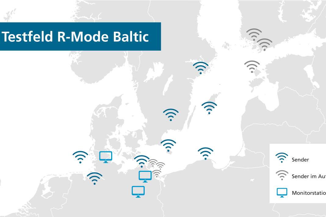 Satellite-independent backup system for the Baltic Sea enters next phase