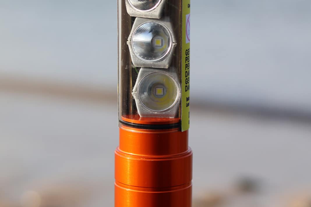 Super-bright LED hand torch