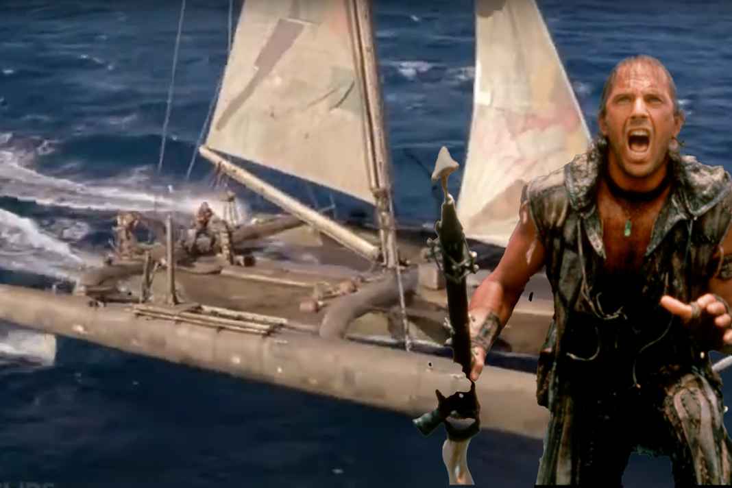 Kevin Costner a-t-il navigué sur le trimaran le plus génial de tous les temps ?