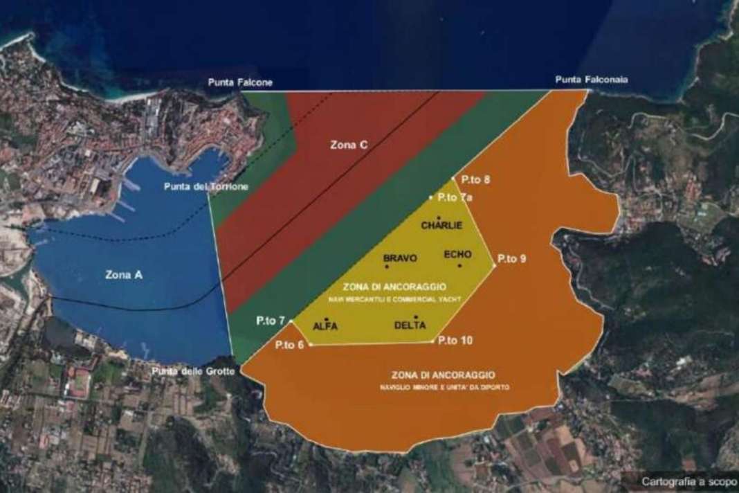 Authorities reorganise anchoring off Portoferraio