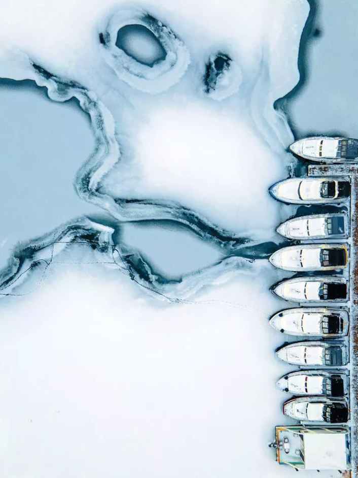 Überwintern im Wasser – so bleibt Ihr Liegeplatz eisfrei