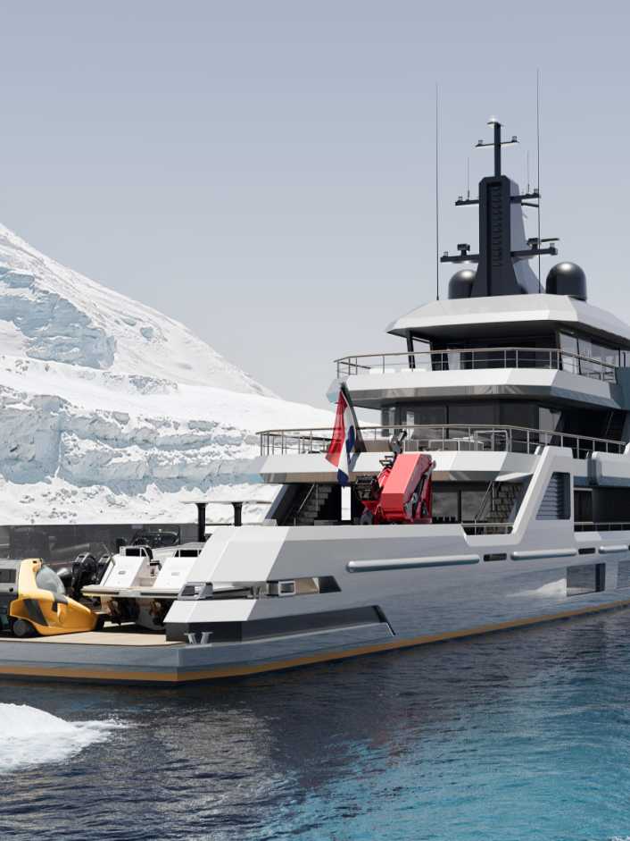 Icon Yachts zeigt Explorer Mission-M
