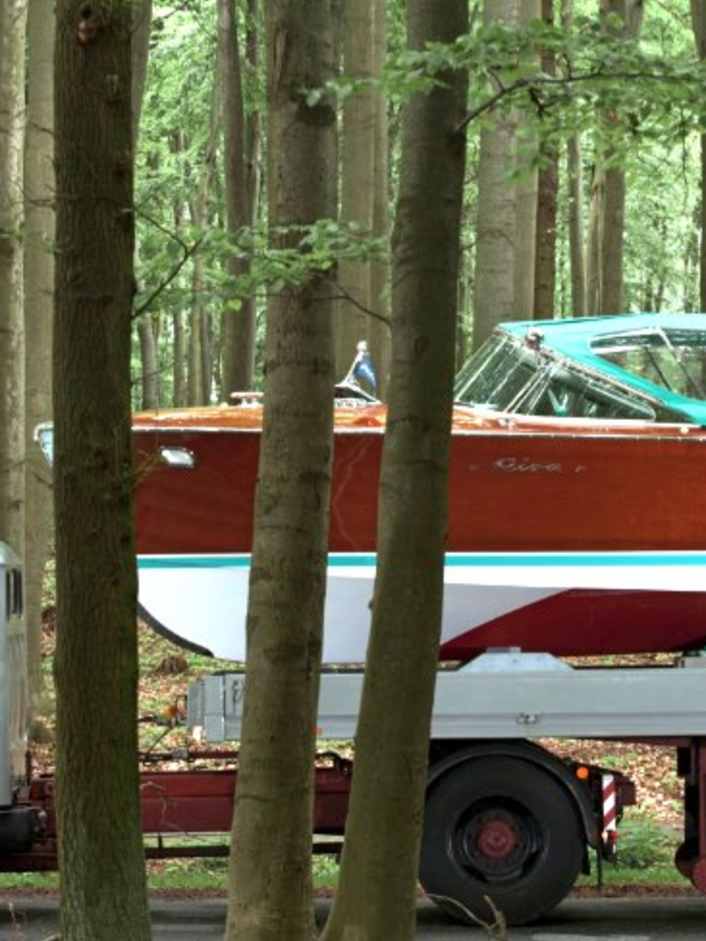 Axel Springers Riva auf der Hanseboot