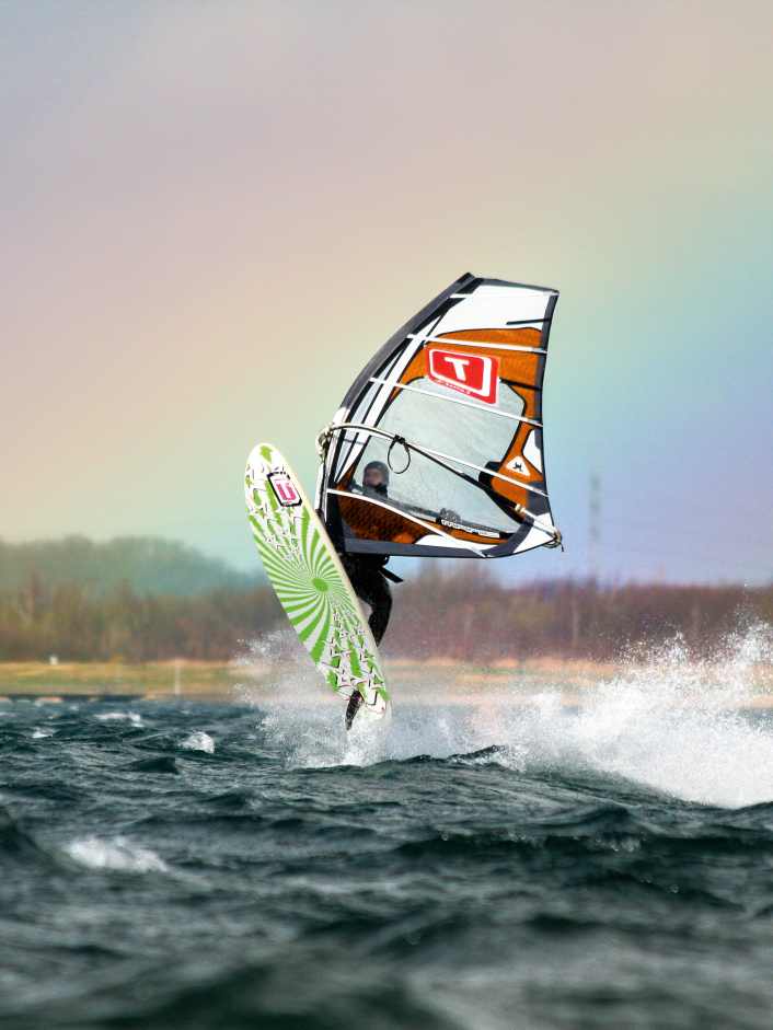 Neuseenland Leipzig - die besten Windsurf-Spots in Sachsen
