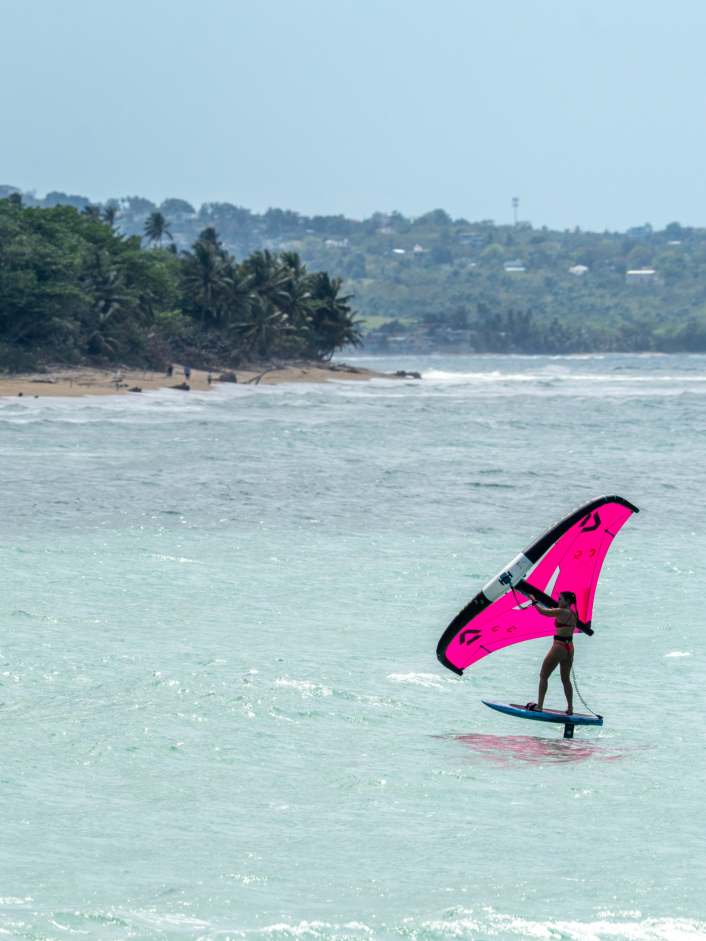 Wingfoiling and windsurfing in Puerto Rico - the "Island of Enchantment"!