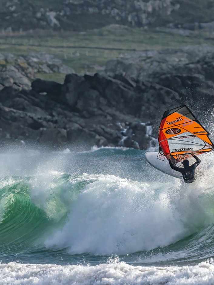 Julian Salmonn über seinen Trip zum Tiree Wave Classic