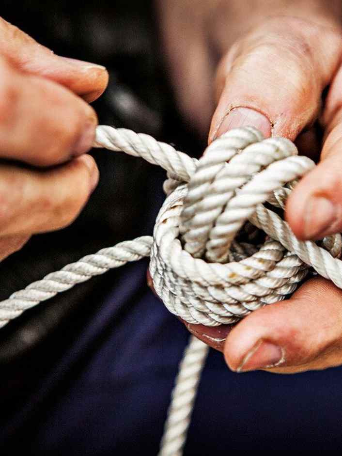 Diese sechs Knoten müssen Segler können