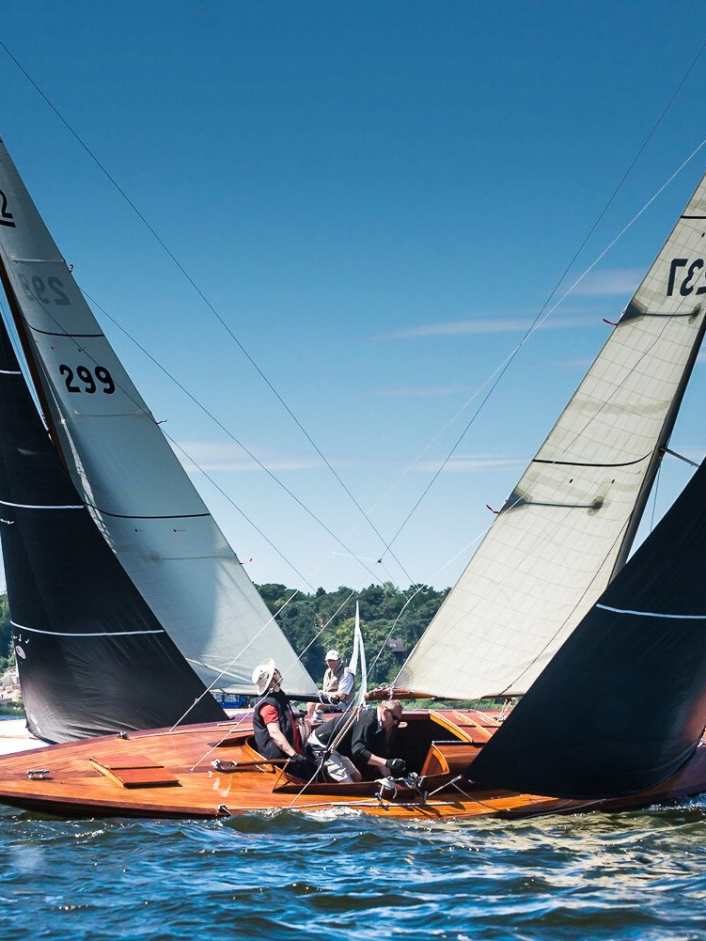 Du bois noble sur le Wannsee et la Havel