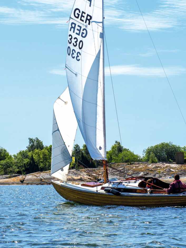 Mit dem Folkeboot durch die Blekinge-Schären