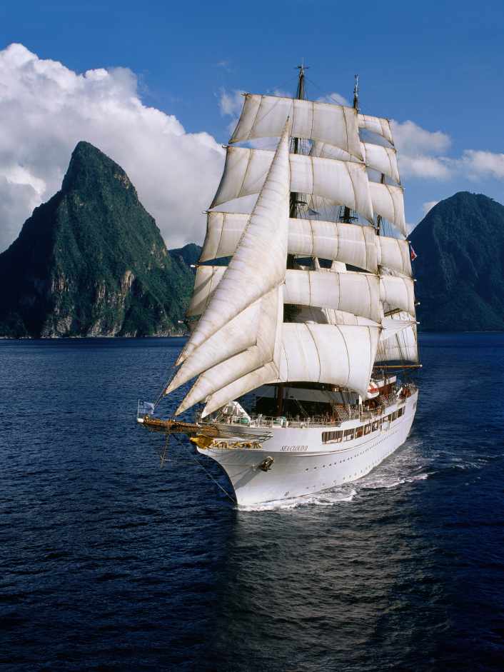 Auf der „Sea Cloud II“ 900 Seemeilen durch die Karibik