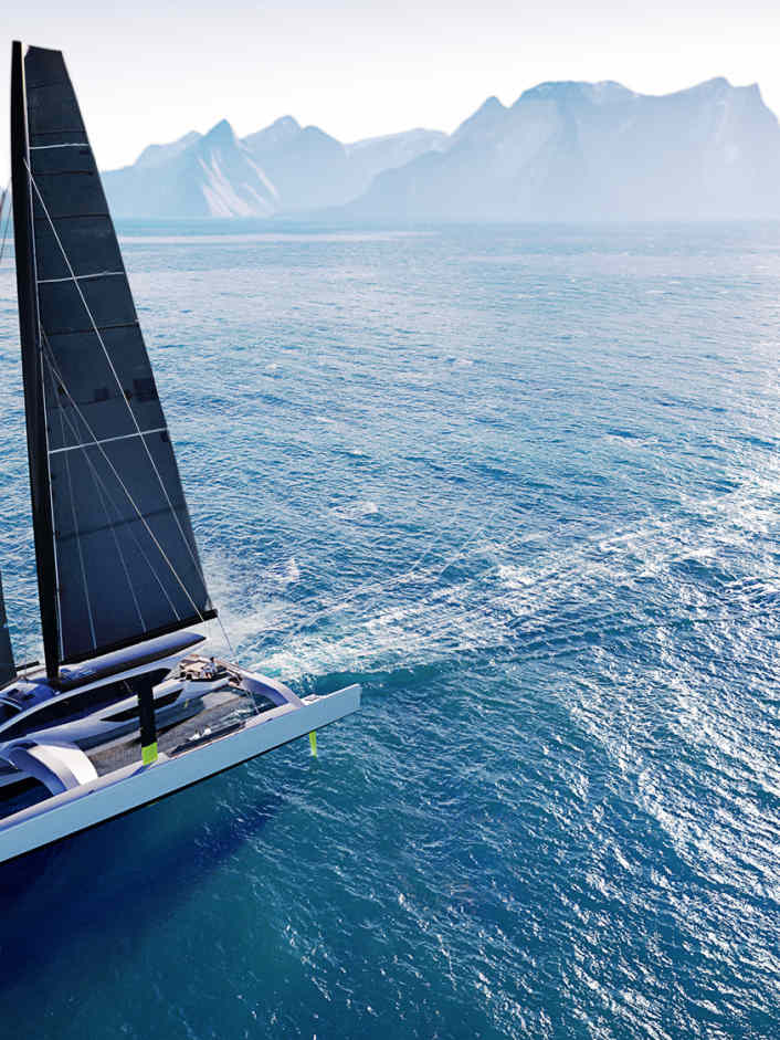 Ultim-Tri apprivoisé de la Sailing Valley