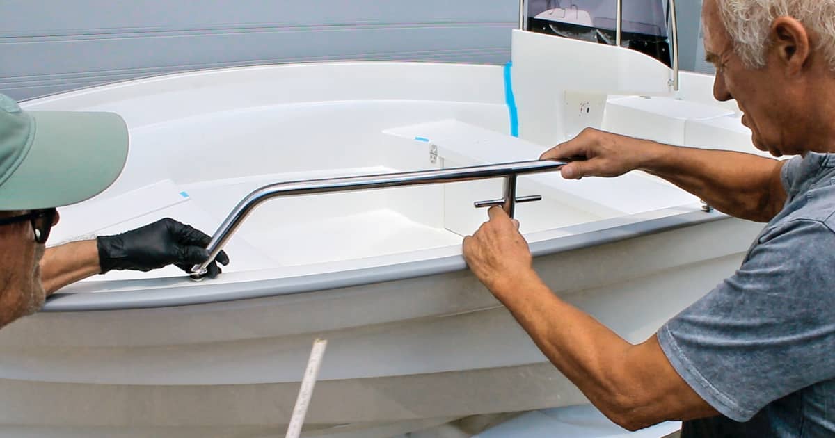 BastelbootSpecial So montieren Sie Handlauf und Reling BOOTE