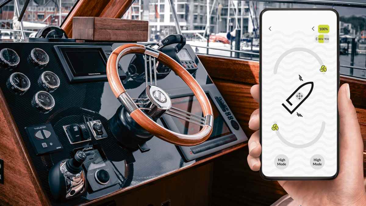 Smartdock: Engine control via smartphone | BOOTE