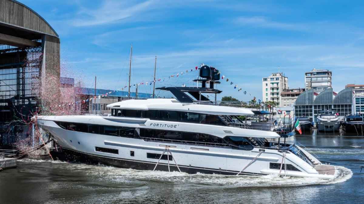 Großer Stapellauf der Benetti Class 44M 
