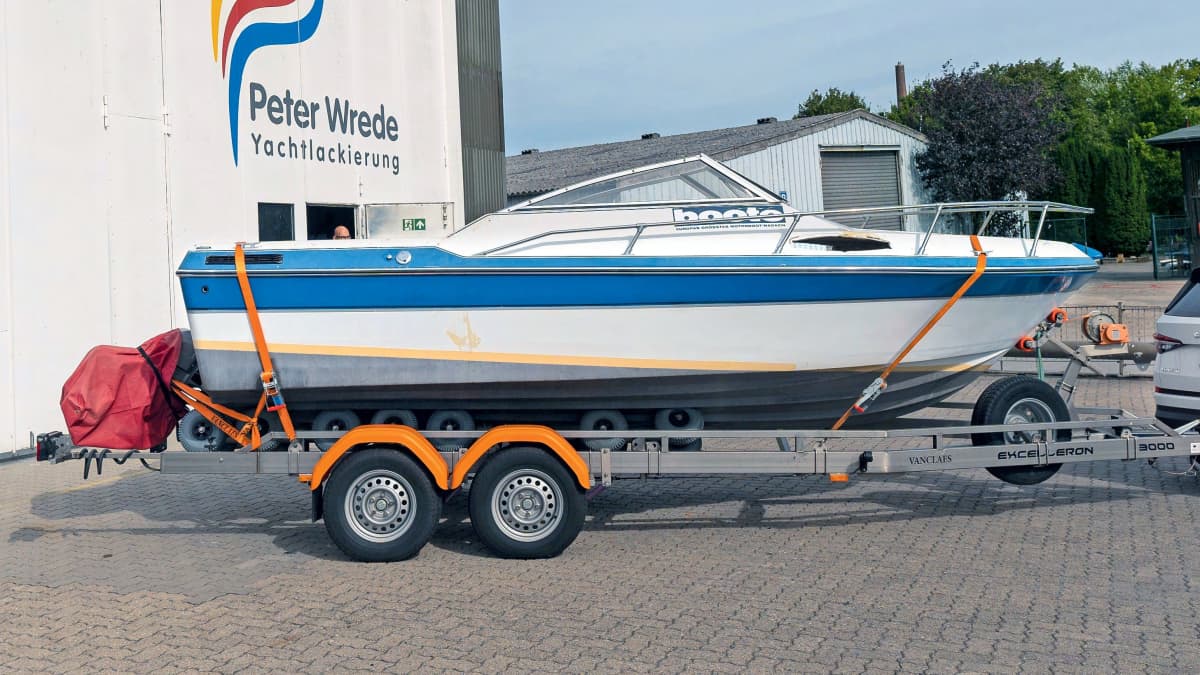 Conquest 1950 CC: Refit project part 13 - Treatment of the surface | BOOTE