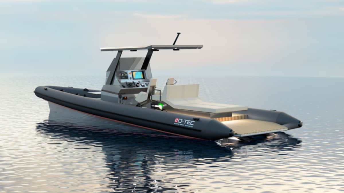 eD 32 c-ultra: eD-Tec presents all-electric RIB | BOOTE