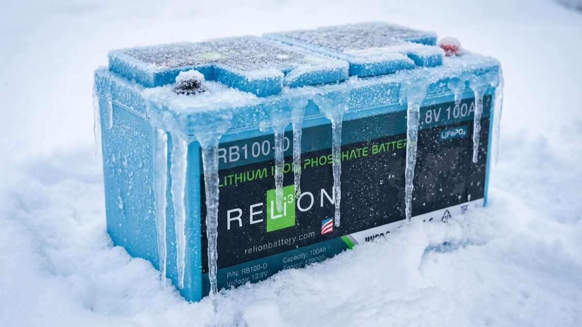 Danger in the cold: how to get lithium batteries through the winter | BOOTE