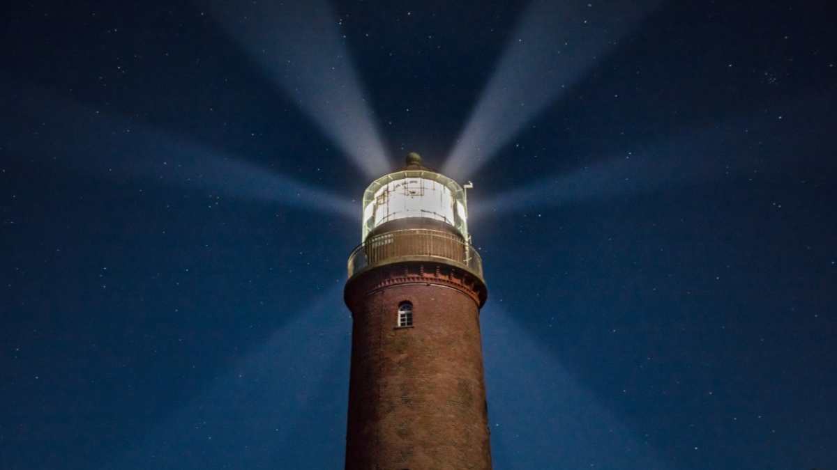 Mecklenburg Bay Dar er Ort Lighthouse Currently Not In Operation BOOTE