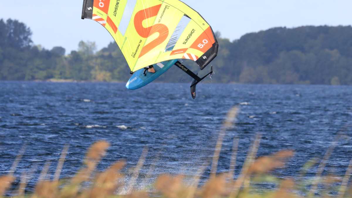 Test: Balanced all-rounder - the Slingshot Slingwing V4 in the 