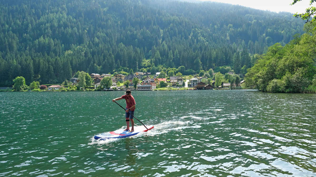 Touren-Tipp: Mit SUP und Rad am Millstätter See | SURF