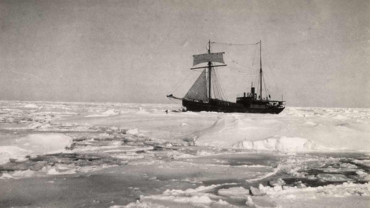 Sensation: Shackleton's research vessel 