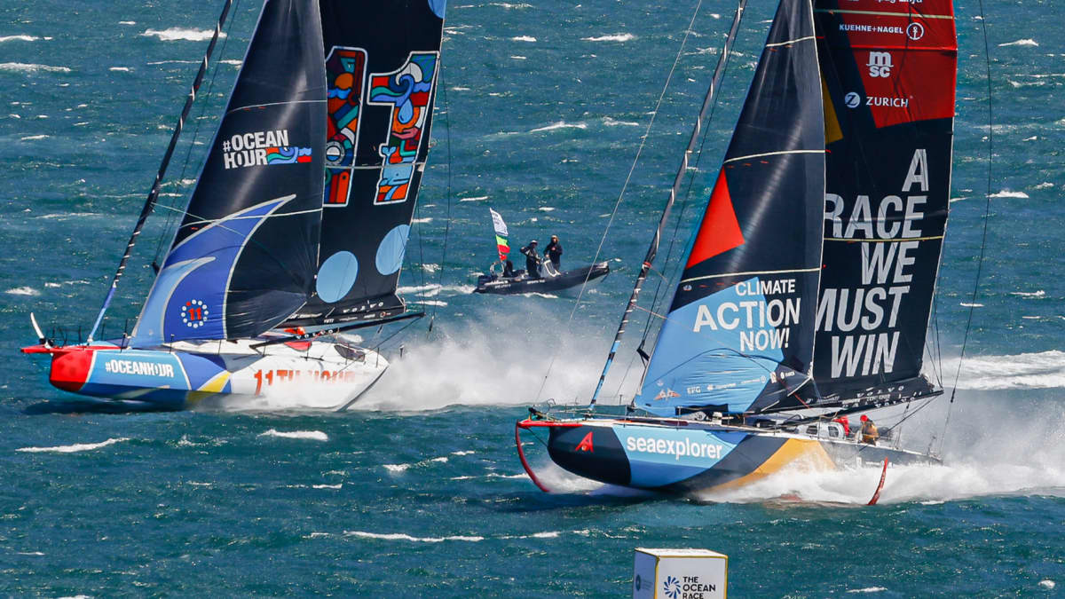 The Ocean Race: Breathless off Cape Town - wild start to the 