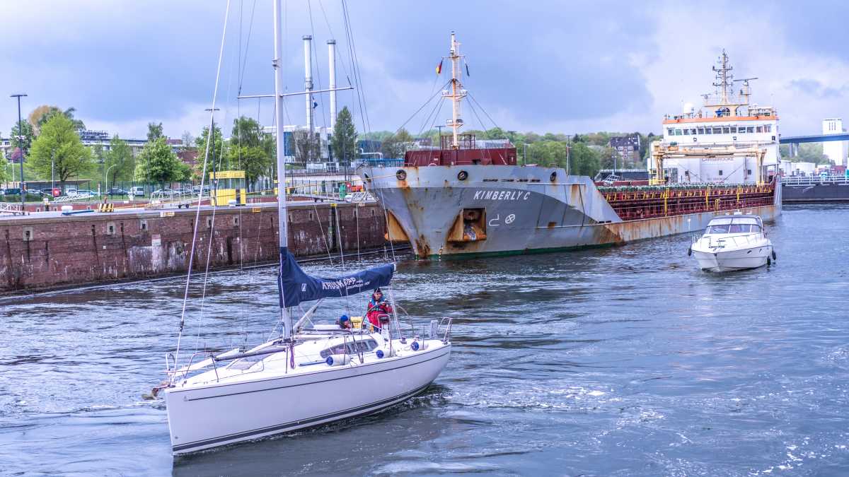 Nord-Ostsee-Kanal: Ab 2027 für Sportboote kostenlos
