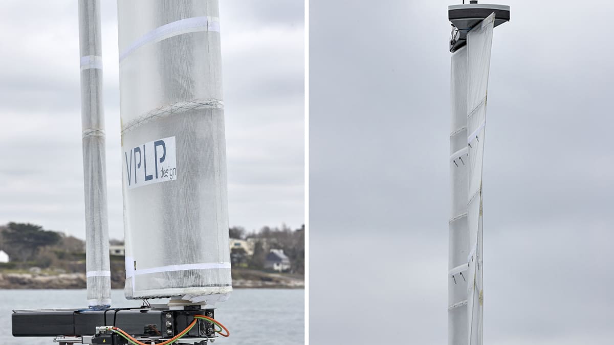VPLP Oceanwings: Wing rig 2.O: fully automatic and reefable | YACHT