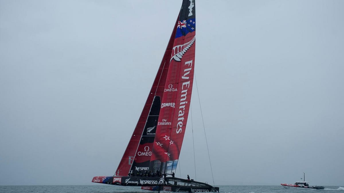 America's Cup: Kiwis take out the first AC72 | YACHT