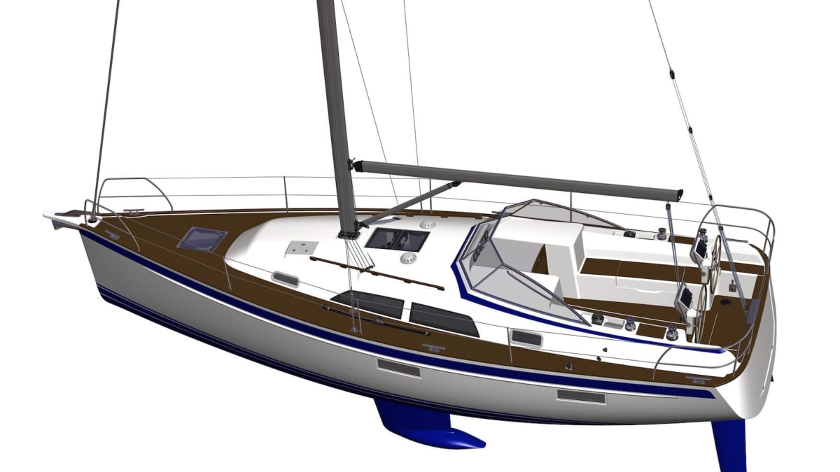 Hallberg-Rassy 340: Die neue HR-Generation im Aufbau