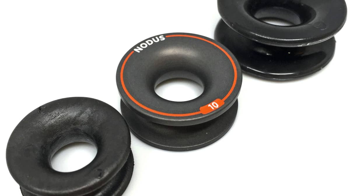 Fittings: Lightweight line guide: mini-padeye and plastic thimble | YACHT