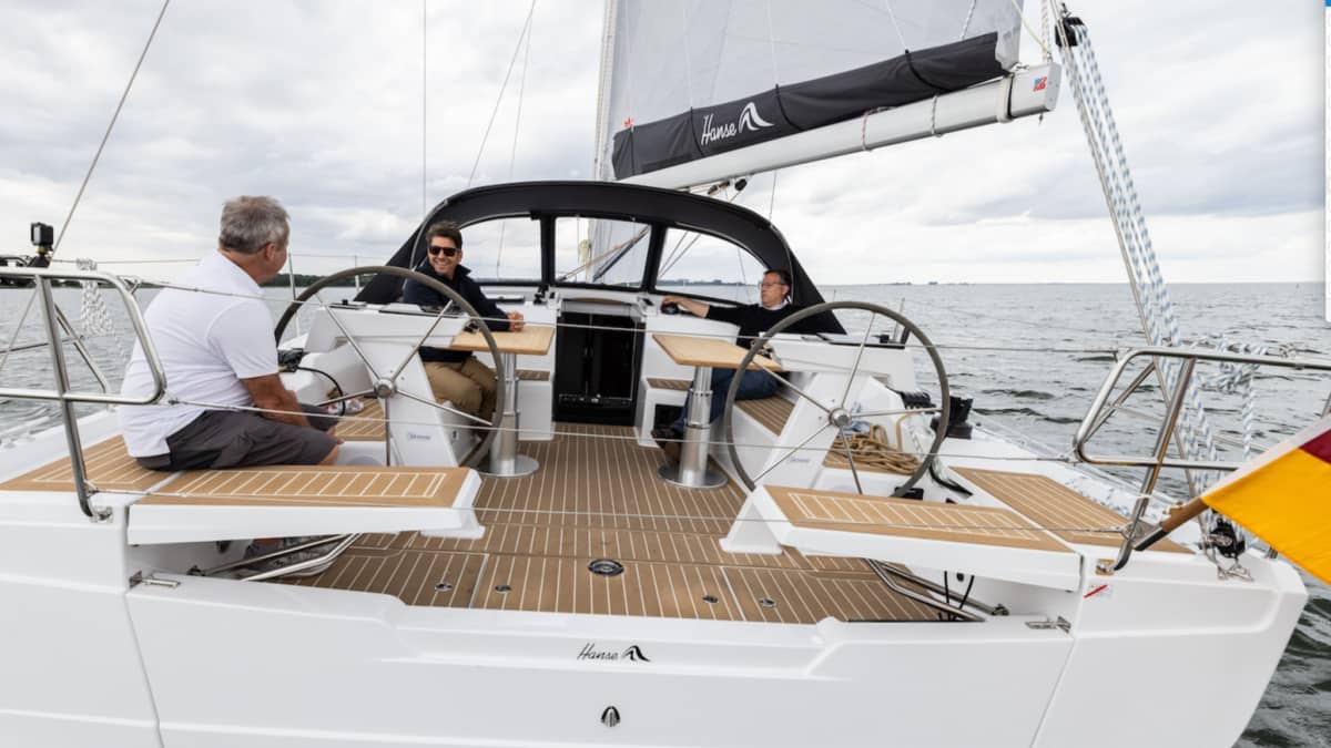 Hanse 410: Die Neue aus Greifswald auf dem YACHT-Prüfstand. Die ersten Fotos