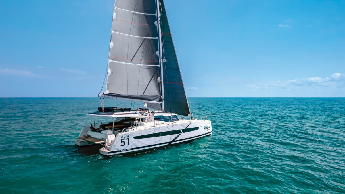 Fountaine Pajot Aura 51: Katamaran mit Smart Electric-Antrieb