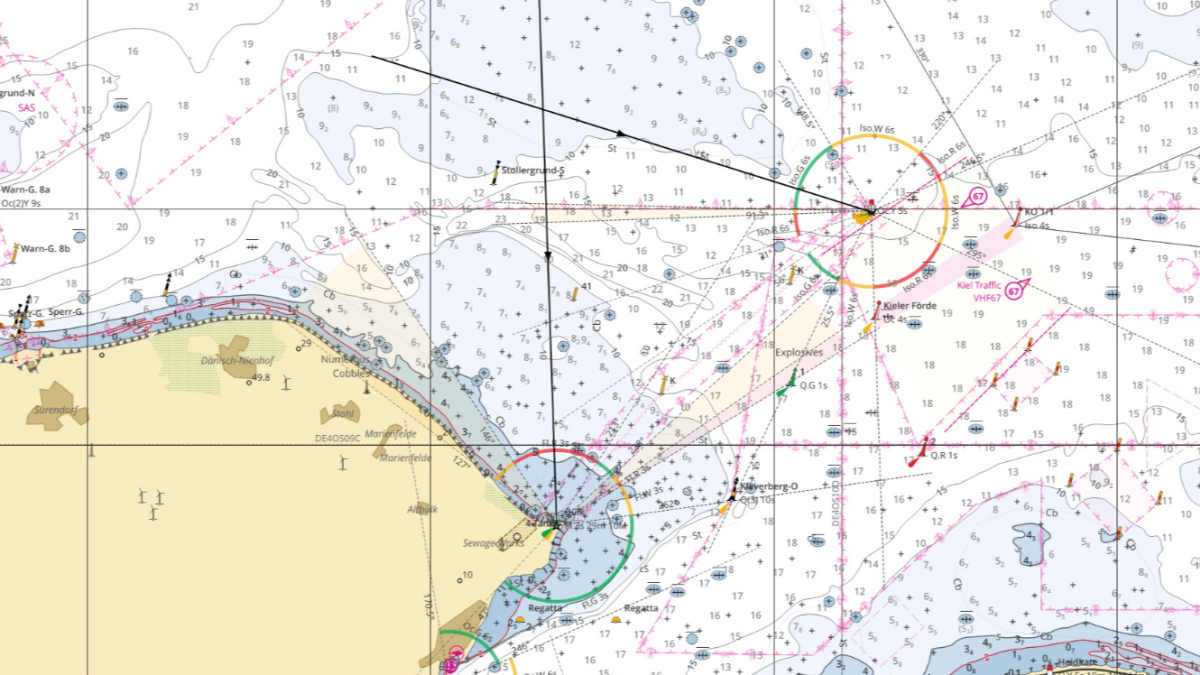 Free online nautical chart: Freenauticalchart.net with BSH data | YACHT