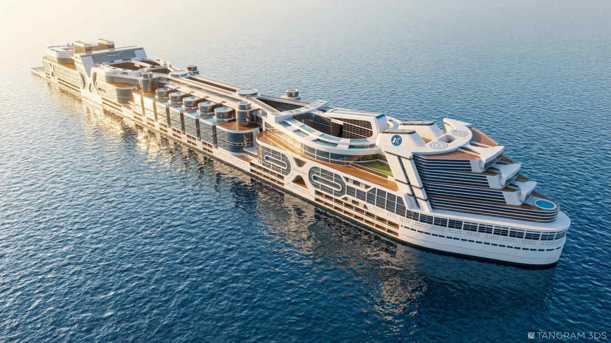 Freedom Ship: Mega-vessel set to become a floating city | BOOTE