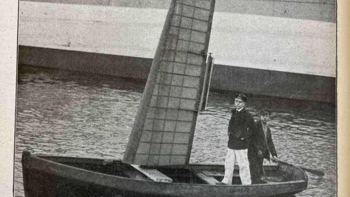 Vor-100-Jahren-YACHT-8-1926-Das-Profilsegel