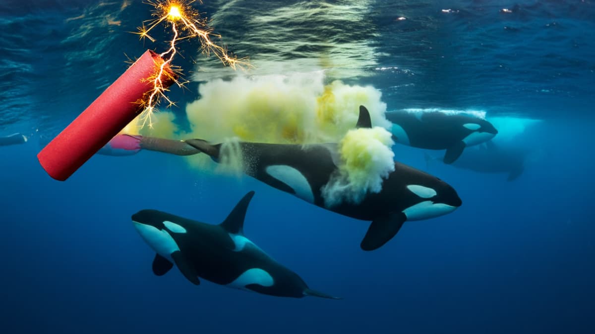 Orca interactions: Driving away killer whales with firecrackers? | BOOTE