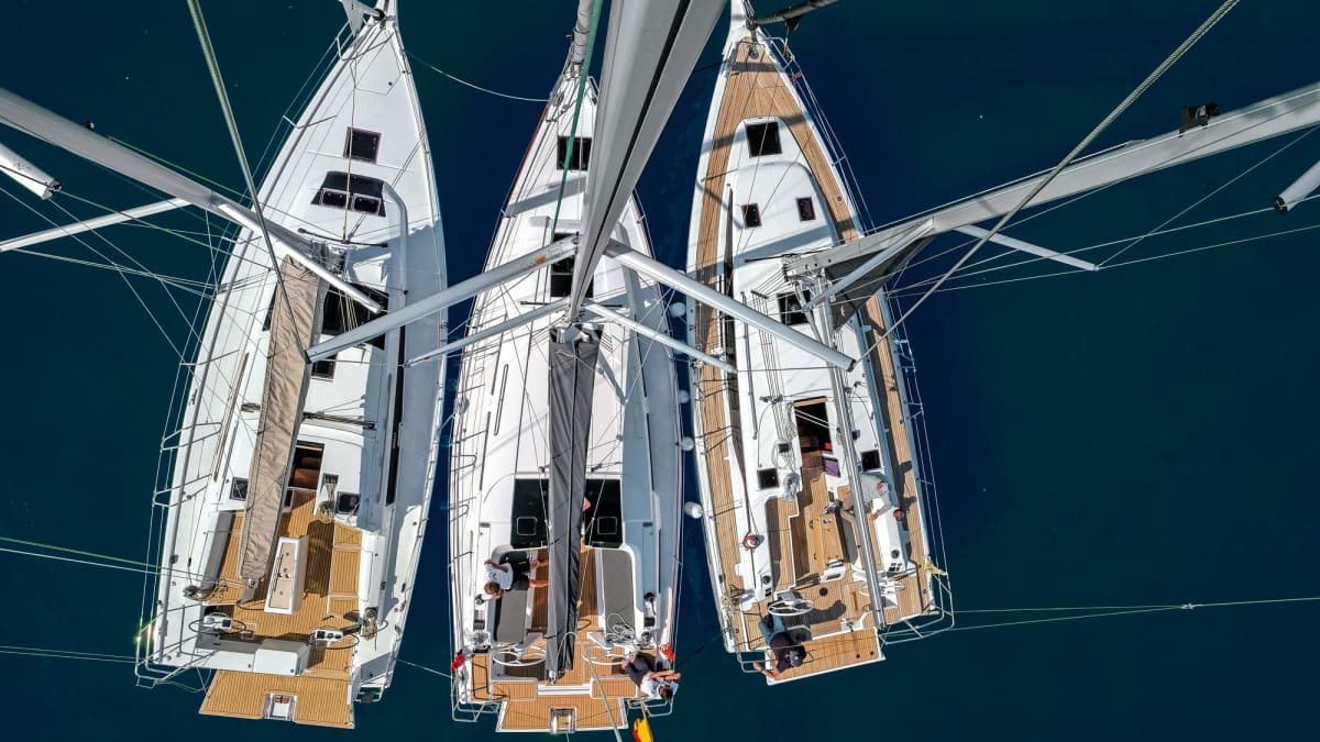 Bavaria C38, Dufour 290, Hanse 388: Drei Fahrtenyachten im Wohn-Vergleich