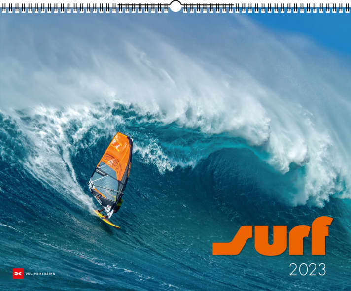 Windsurfen, Wingen, SUP Die schönsten WassersportKalender für 2023 SURF