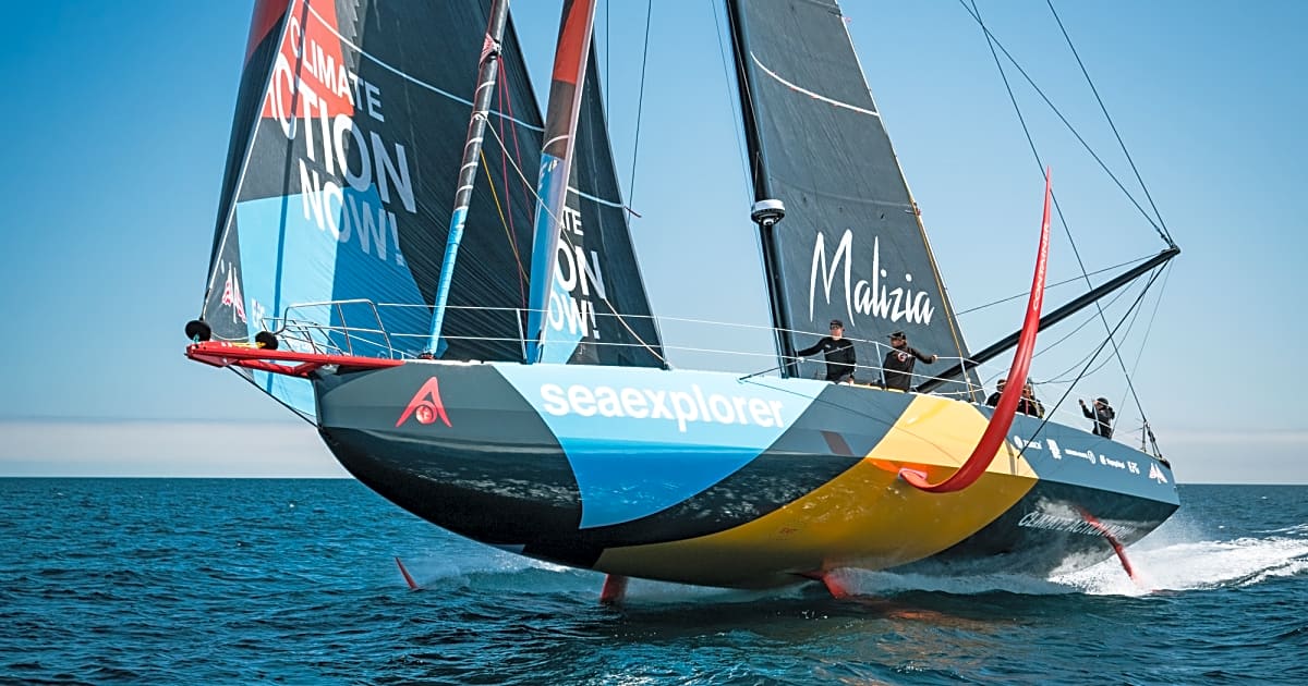 Ocean Race Nach Schaden neue Foils für “Malizia Seaexplorer” YACHT